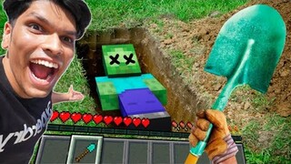 REALISTIC MINECRAFT IN REAL LIFE ! MYTHPAT MINECRAFT