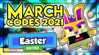 All "New [ Easter ] Update Working Codes 2021 in Roblox Giant Simulator