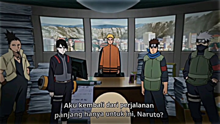 boruto takut sama sunade