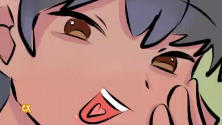 making my ex boyfriend on 'boyfriends webtoon' artstyle