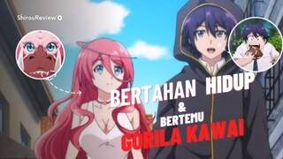 Bertahan Hidup Di Isekai & Bertemu Gorila Kawai || Shinka no Mi