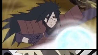 Ban merged into Naruto, and Naruto became Madara Jinchūriki