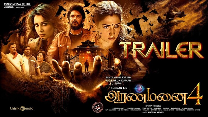 Aranmanai 4 _ Hindi Dubbed Movies 2024 _ Tamannaah Bhatia_ Raashii Khanna_ Yogi Babu _ Hindi Movie