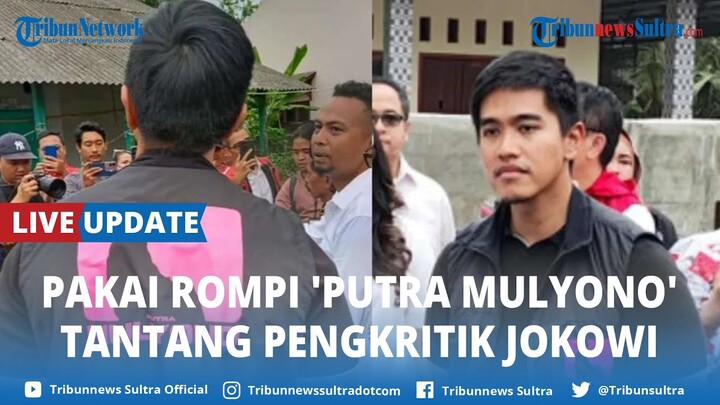 🔴 LIVE UPDATE | Kaesang Pakai Rompi Putra Mulyono, Tantang Pengkritik atau Pengalihan Jet Pribadi?