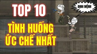 TOP 10 TÌNH HUỐNG HÀI HƯỚC VÀ ỨC CHẾ NHẤT ĐỘT KÍCH !!!