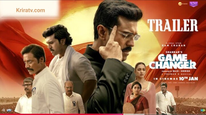 Game Changer Full Movie Trailer (Hindi) |RamCharan (720) empier | kriratv.com