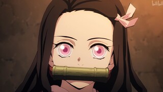 [Gambar]Nezuko yang Imut Ingin Makan Daging