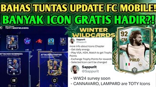 BAHAS TUNTAS SEMUA UPDATE! BANYAK PEMAIN ICON GRATIS?! TOTY EVENT PALING DITUNGGU FC MOBILE YUAHPLAY