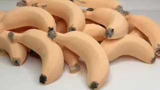 [ASMR]Super crunch of baking soda of bananas