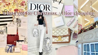 what I got for Christmas & Dior shopping 🤍🎄 unboxing  🎁  vlog ✨ philippines 💫