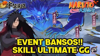 Event Madara Banyak Bansos Dan Belajar Skill  Ultimatenya NARUTO MOBILE FIGHTER