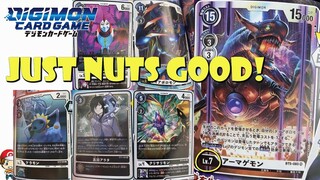 New Level 7 Armageddemon Line (Diaboromon!) is Just Silly Good! (Digimon TCG - Battle of Omega)