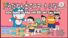 Doraemon Tập 700 | Xây dựng cơ bắp với đất sét tạo hình | Vietsud + Lồng tiếng