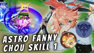 HYPER FANNY + CHOU SKILL 1 !! CHOU UNLIMITED GOLD IS BACK !! MAGIC CHESS MOBILE LEGENDS