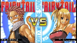 Natsu dragneel VERSUS Lucy Heartfilia FULL FIGHT | JemzInGame | Fairy tail