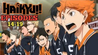 Haikyuu Episodes 14-19 Explained in telugu