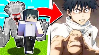 Becoming YUTA In Jujutsu Kaisen Minecraft!