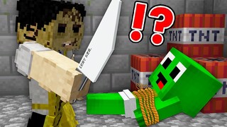 My Friend Has Been Kidnapped in Minecraft Baby JJ and Mikey Challenge (Maizen Mazien Mizen)