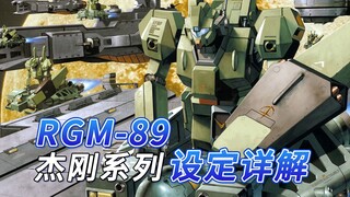 [Ensiklopedia SF Gundam] Penjelasan Detail Mekanik Seri RGM-89 Jegan (Bagian 1)