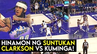 Jordan Clarkson Hinamon ng SUNTUKAN si Kuminga! Pinakitaan ng No Look at Pinoy Step ni JC!