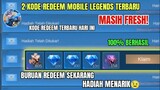 🔴UPDATE! 2 KODE REDEEM ML KODE REDEEM MOBILE LEGENDS TERBARU HARI INI OKTOBER 2023