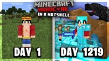 Minecraft 100 Days Videos be like...