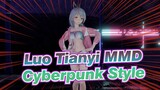 [Luo Tianyi MMD / Cloth Simulation] The Worst (Cyberpunk Style~)