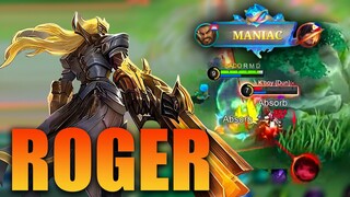 HOW TO GET ME LOSE LESLEY !! 😏 - CRAZY DOG IS BACK - ROGER HYPER BEST BUILD | MLBB | RMD