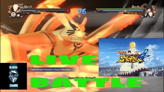 நருடோ NARUTO SHIPPUDEN:ULTIMATE NINJA STORM 4 LIVE STREAM -#narutoultimateninjastrom4 #blueragaming