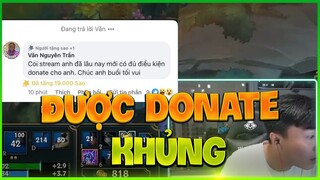 [THROWTHI]Đang stream được fan ruột donate 19k sao