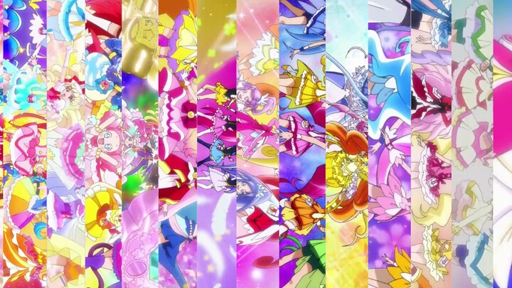The fifteenth generation of Pretty Cure have gathered! |Which generation did you enter the trap? Whi