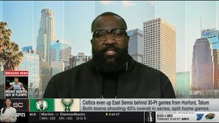 Kendrick Perkins "Bostons in 7" on Celtics vs Bucks Playoffs Series: Giannis is biggest threat