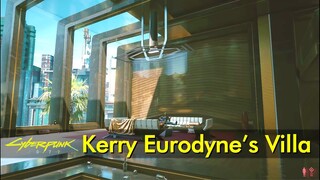 Kerry Eurodyne's Villa (interior tour) | Cyberpunk 2077