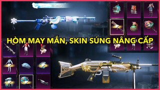 HÒM ĐỒ, VÒNG QUAY MAY MẮN | SKIN MINI 14 & M249 NÂNG CẤP XỊN SÒ CON BÒ || PUBG MOBILE