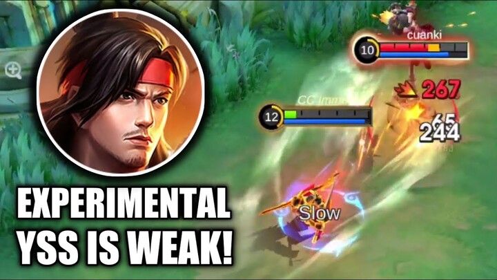 EXPERIMENTAL YI SUN SHIN IS DISAPPOINTING | adv server