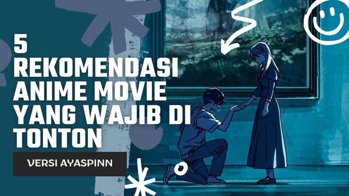 5 REKOMENDASI ANIME YANG WAJIB DI TONTON [[HUKUM NYA WAJIB]]⚠️