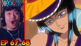 SHE KILLED IGARAM!! || MISS ALL SUNDAY || One Piece Episode 67 & 68 Reaction