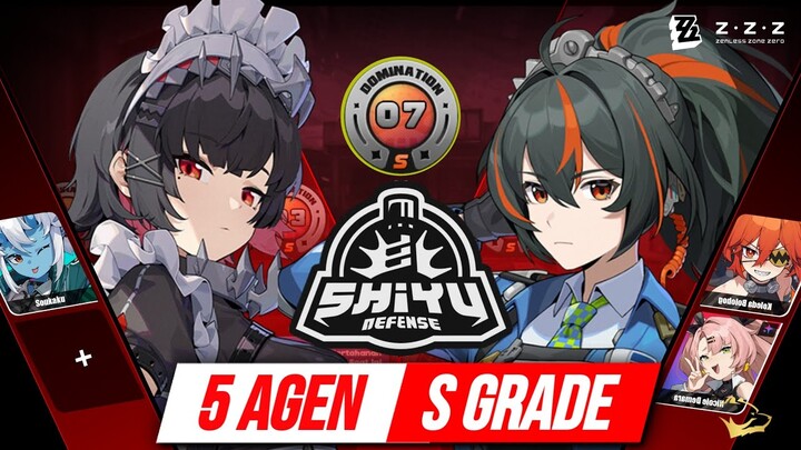 SHIYU Defense 17 - S Grade Tapi 5 Agent aja - Ellen Soukaku Zhuyuan Koleda Nicole - Meppostore.id