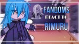 Fandoms react to rimuru | part 3 | Eng