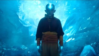 Katara Saves Aang from Iceberg - Avatar The Last Airbender Netflix