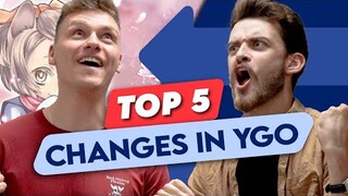 Top 5 Changes in Yu-Gi-Oh! That Made the Game Better!