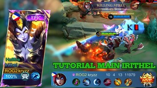 Tutorial Main Irithel Terbaru | The Best Gameplay Irithel, Best Build and Emblem Irithel