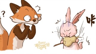 原创狐兔·送最爱的你今年第一根糖葫芦！