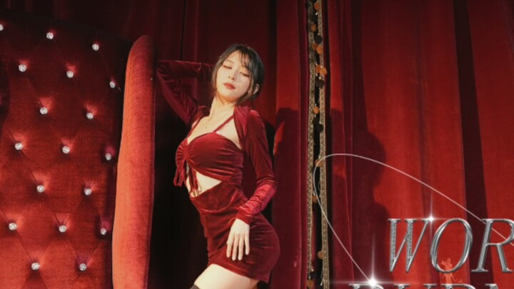 【Xiaoxue】Ponsel Mawar Merah Layar Vertikal Dance-BingBing♥