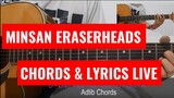 Minsan by Eraserheads Acoustic Guitar Chords and Lyrics