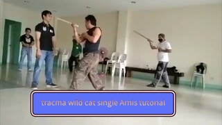 tracma wild cat single Arnis tutorial own video