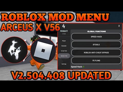 UPDATED]💥Roblox Mod Menu V2.504.408 With 89 Features Updated