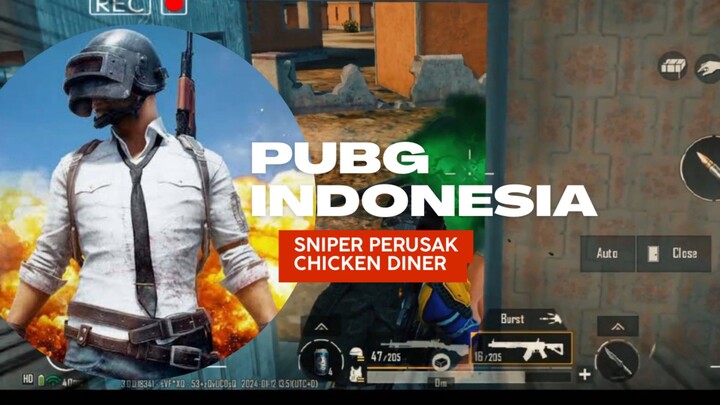 PUBG INDONESIA || SNIPER PERUSAK CHICKEN DINER
