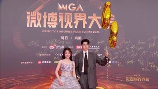 Lin Yi & Shen Yue ~ Red carpet, Weibo Night 20241105