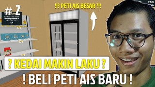 BELI PETI AIS BESAR BARU ??!! - Supermarket Simulator #2